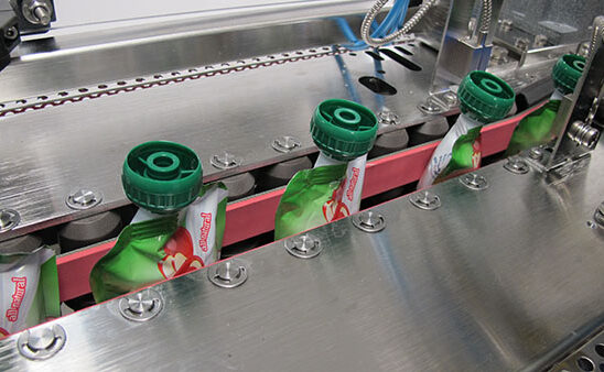 常圧スタンディングパウチ用ダブルセンサーリーク検査機