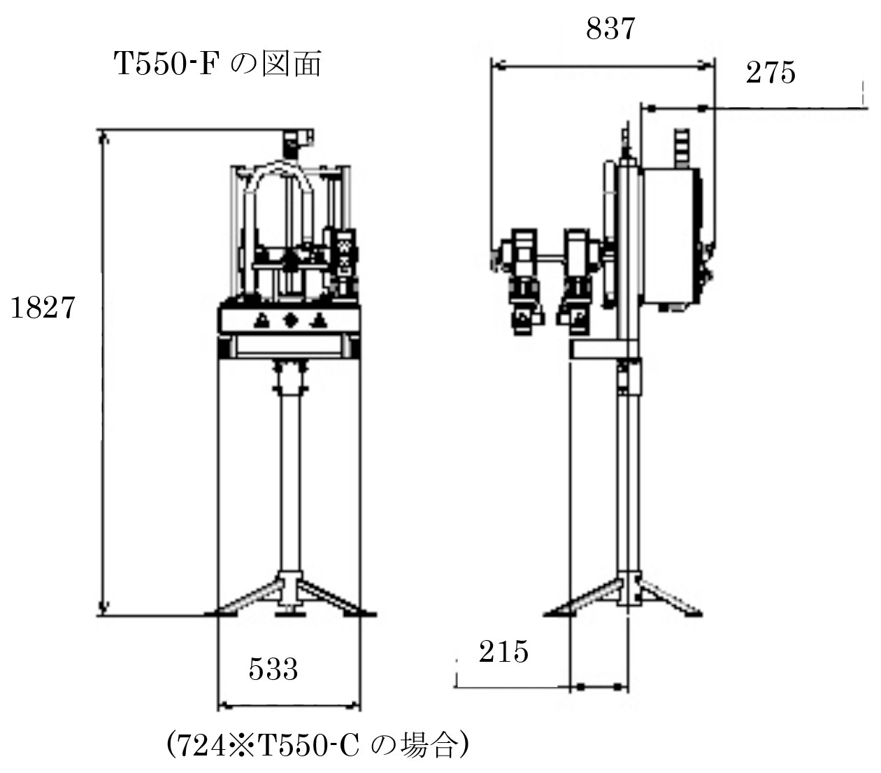 常圧プラスチック容器用リーク検査機T550-C